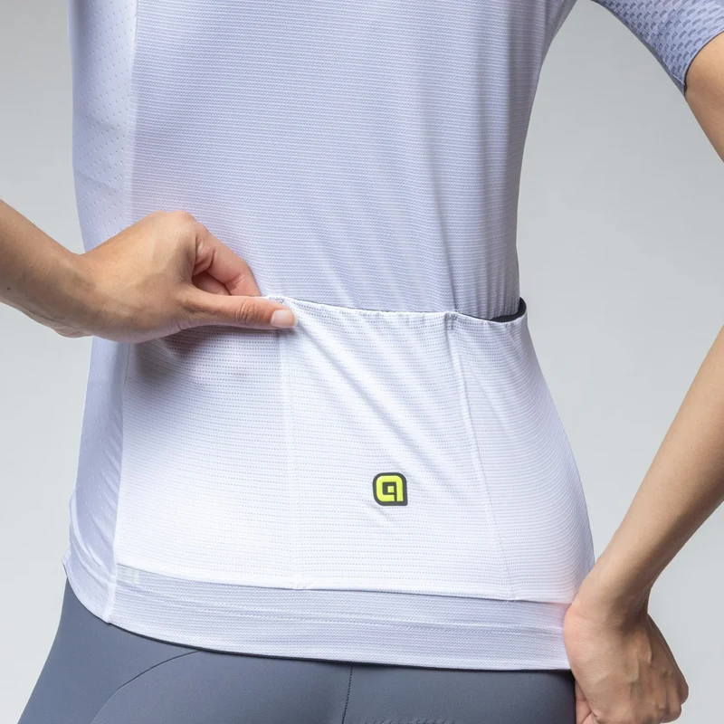 Maglia donna Ale PR-E Megabyte 2.0 - Bianco