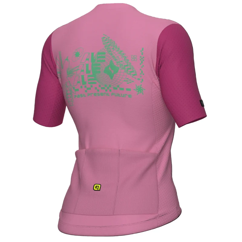 Maglia donna Ale PR-E Megabyte 2.0 - Rosa