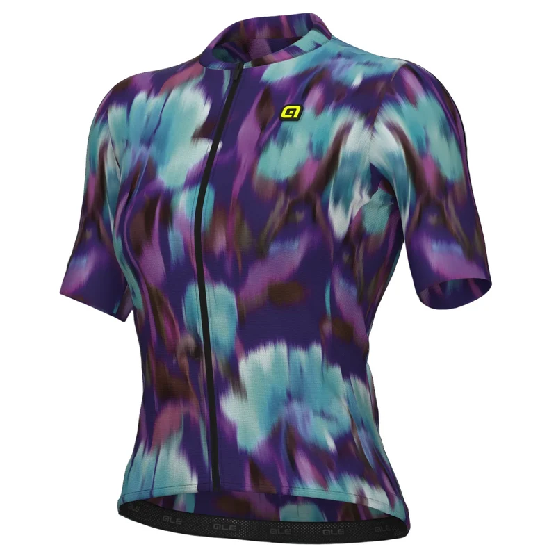 Maglia donna Ale PR-E Jardin 2.0 - Viola