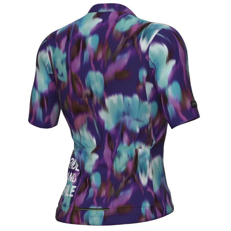 Maglia donna Ale PR-E Jardin 2.0 - Viola