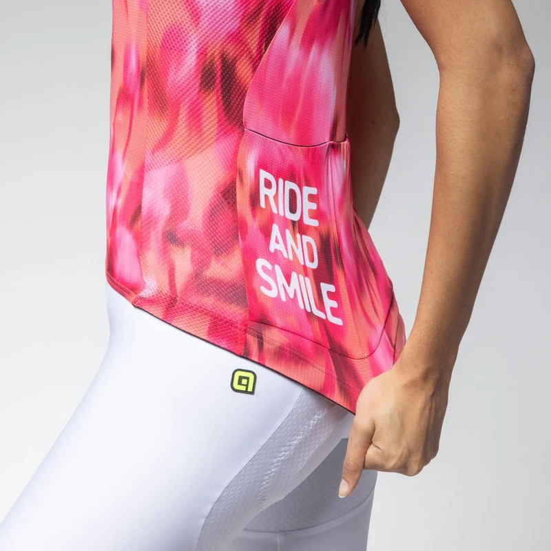 Maglia donna Ale PR-E Jardin 2.0 - Rosso