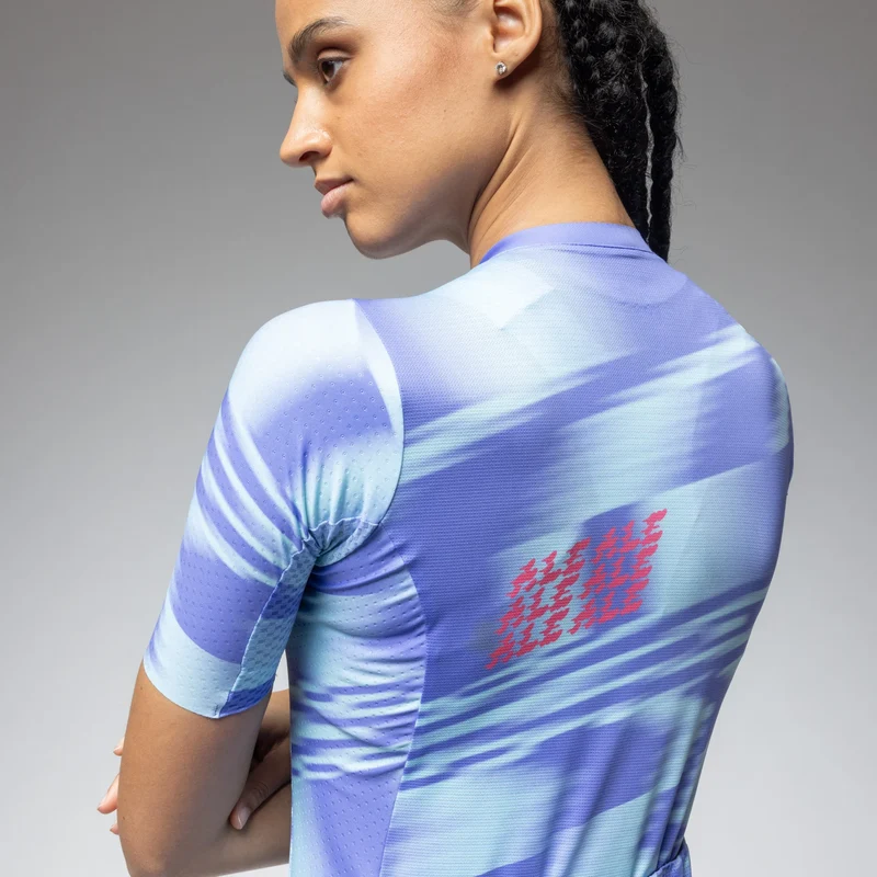 Maglia donna Ale PR-E Techno - Azzurro
