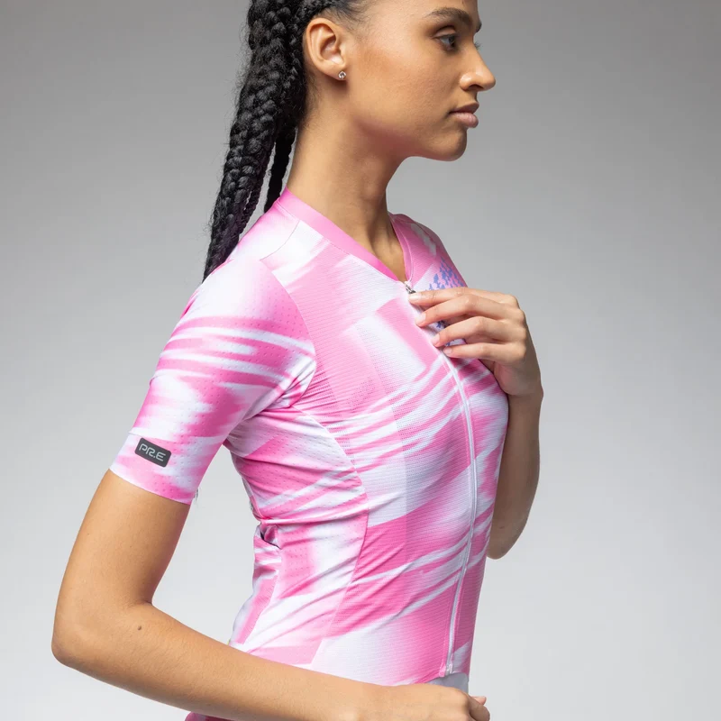Maglia donna Ale PR-E Techno - Rosa
