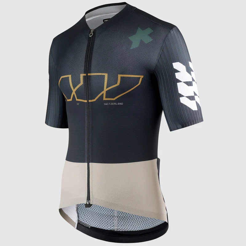 Maglia Assos Equipe RS S11 Something To Say - Blu