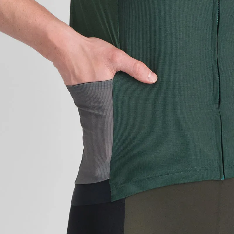 Maglia Sportful Supergiara 2 Logo - Verde