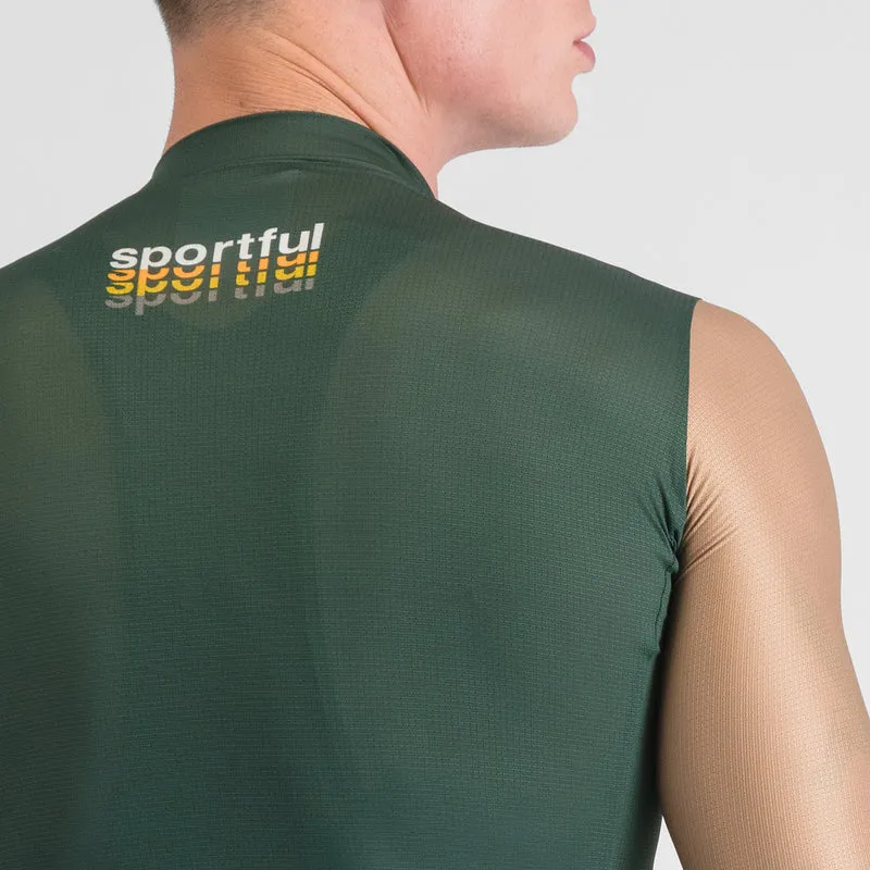 Maglia Sportful Supergiara 2 Logo - Verde