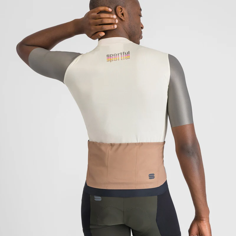 Maglia Sportful Supergiara 2 Logo - Beige