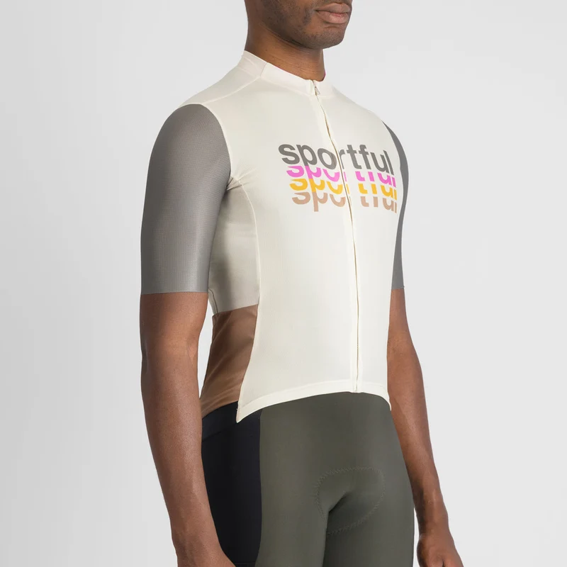 Maglia Sportful Supergiara 2 Logo - Beige