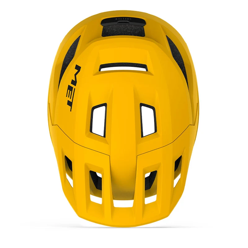 Casco Met Shelter Mips - Giallo