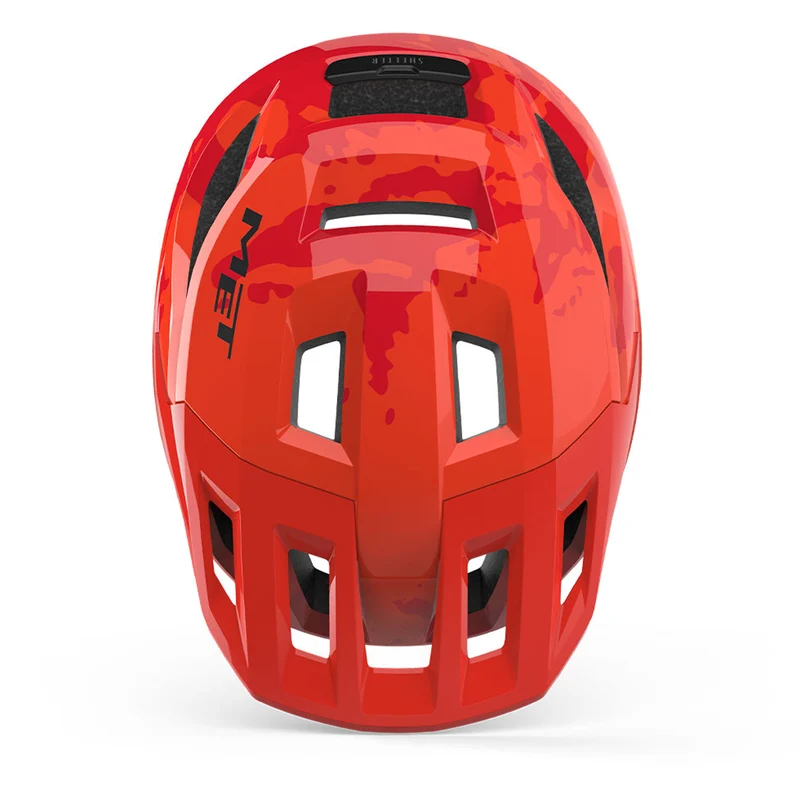 Casco bambino Met Shelter - Rosso