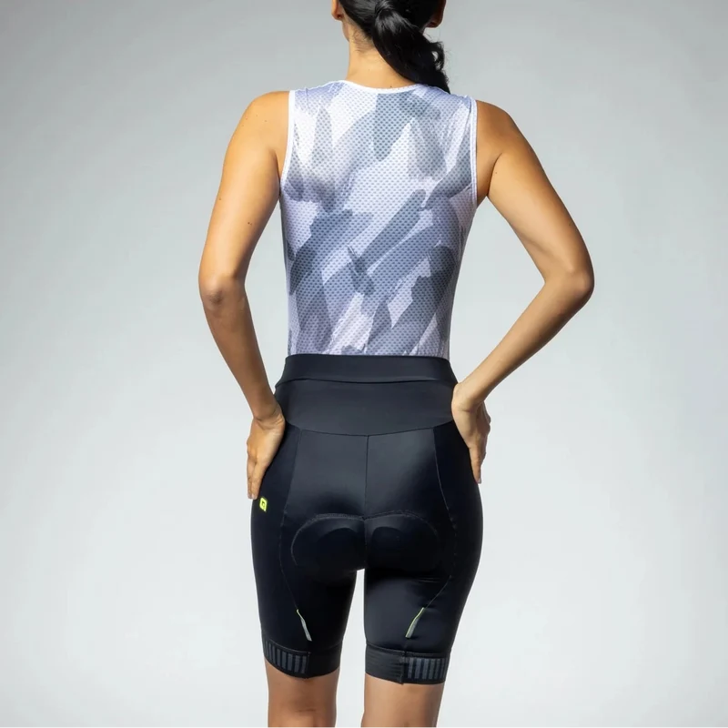 Pantaloncini donna Ale Pragma Traguardo 2.0 - Nero bianco