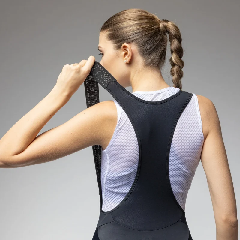 Salopette donna Ale Pragma Traguardo 2.0 - Nero bianco