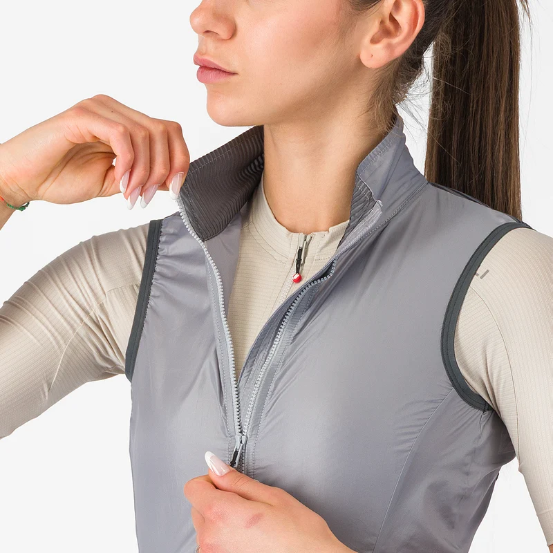 Gilet donna Castelli Aria 2 - Grigio chiaro
