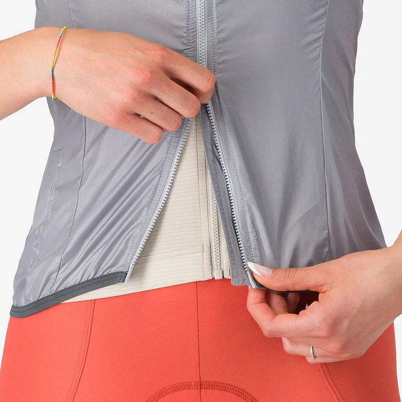 Gilet donna Castelli Aria 2 - Grigio chiaro