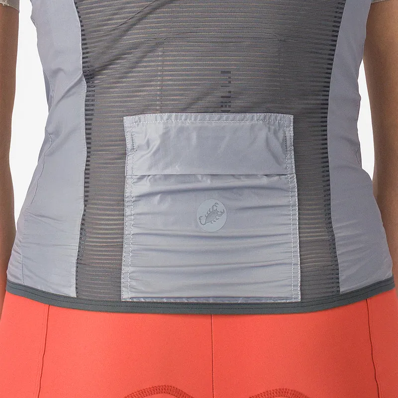 Gilet donna Castelli Aria 2 - Grigio chiaro
