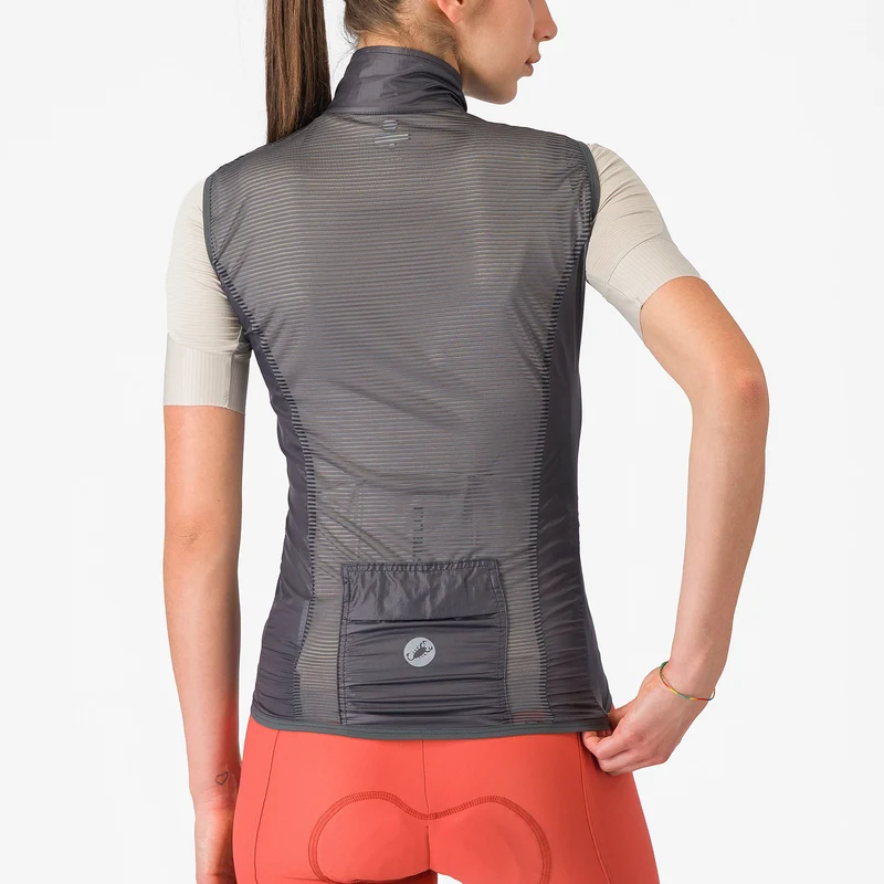 Gilet donna Castelli Aria 2 - Grigio