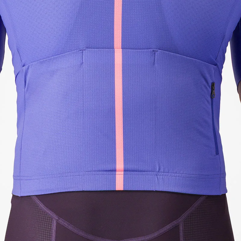 Maglia Castelli Drittone Logo - Viola