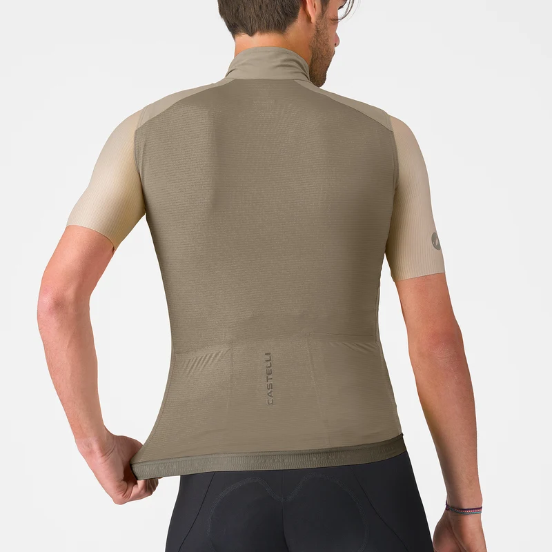 Gilet Castelli Espresso 2 - Beige