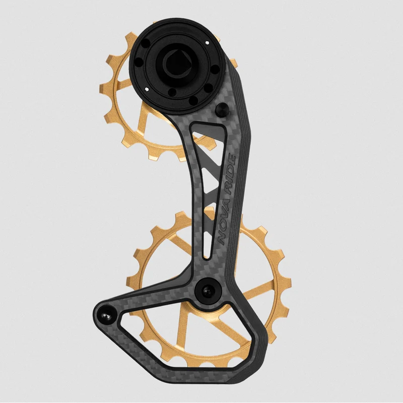 Sistema Pulegge Nova Ride CCD EVO Sram AXS 12v - Oro