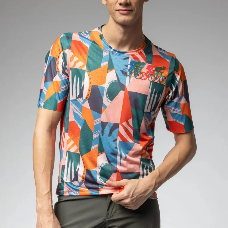 Maglia Ale Off Road Gravel Savana - Multicolore
