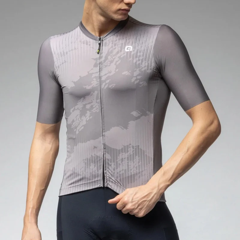 Maglia Ale Off Road Gravel Krakatoa - Grigio chiaro