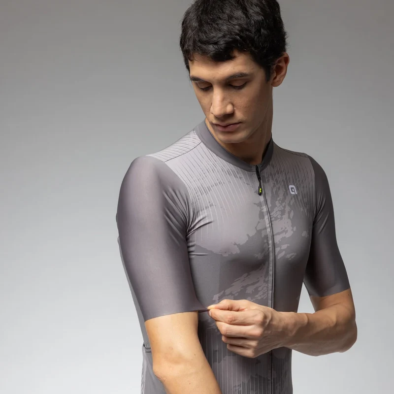 Maglia Ale Off Road Gravel Krakatoa - Grigio chiaro