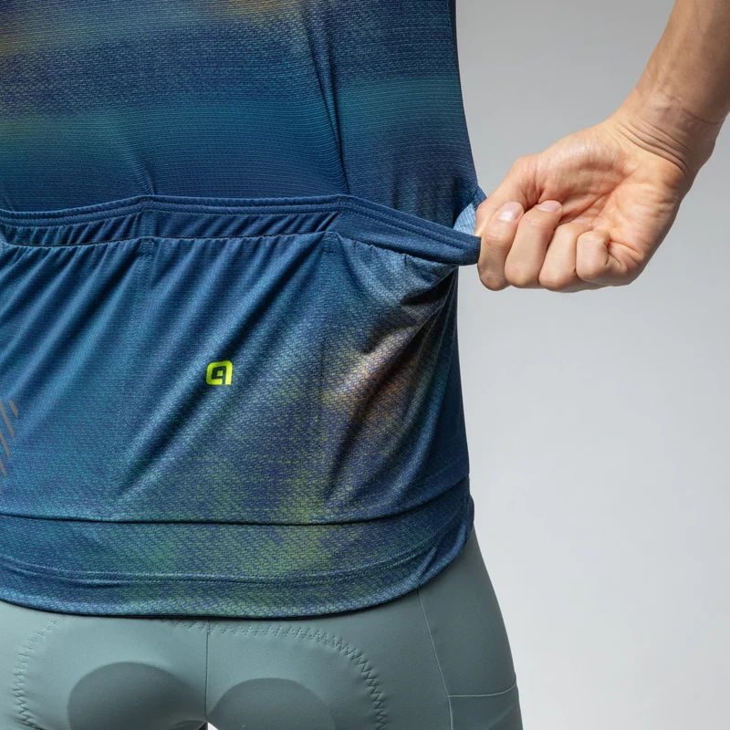 Maglia Ale Off Road Gravel Traccia - Blu