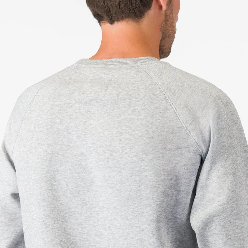 Felpa senza cappuccio Castelli Logo - Grigio