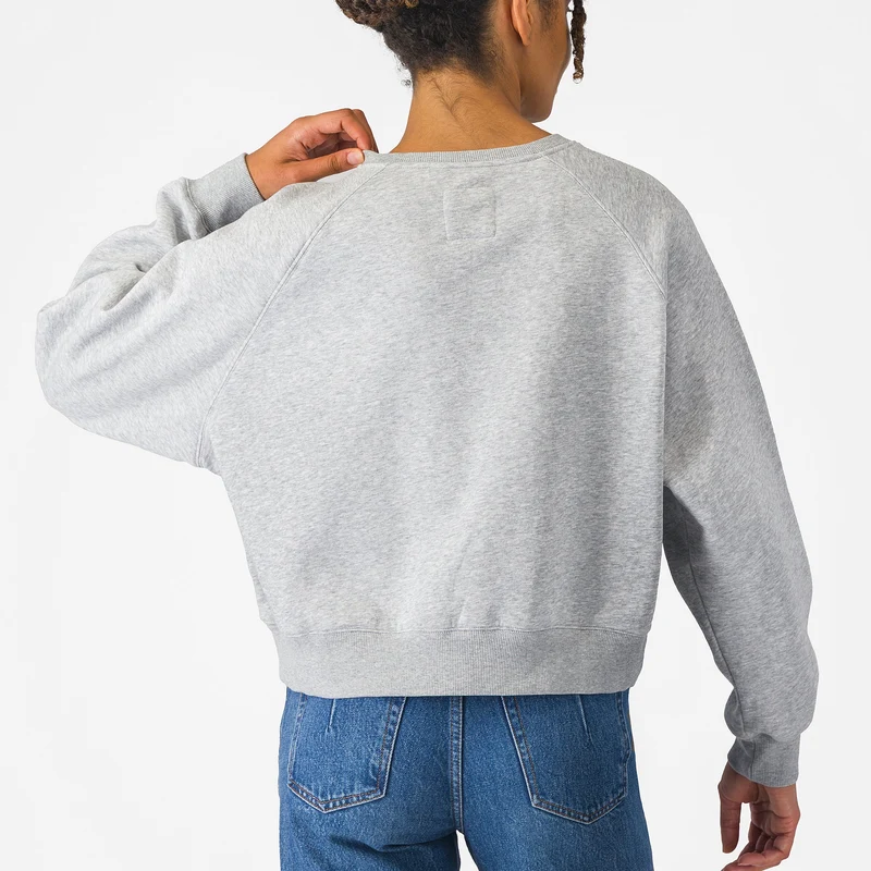 Felpa donna Castelli Logo - Grigio