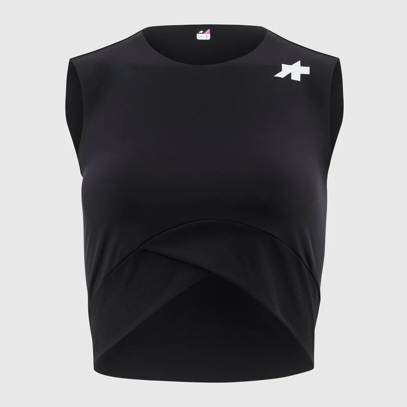 Top donna Assos Tactica Post Ride T5 - Nero