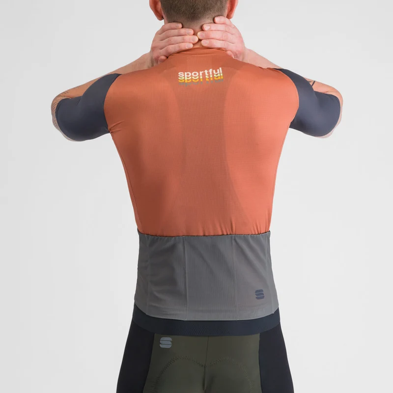 Maglia Sportful Supergiara 2 Logo - Arancio