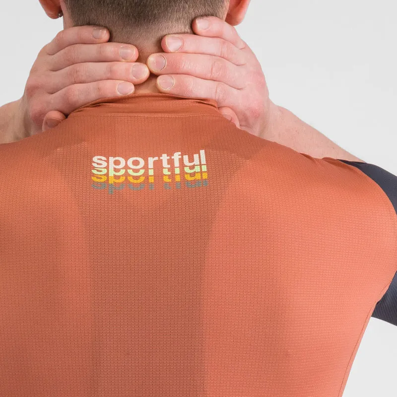 Maglia Sportful Supergiara 2 Logo - Arancio