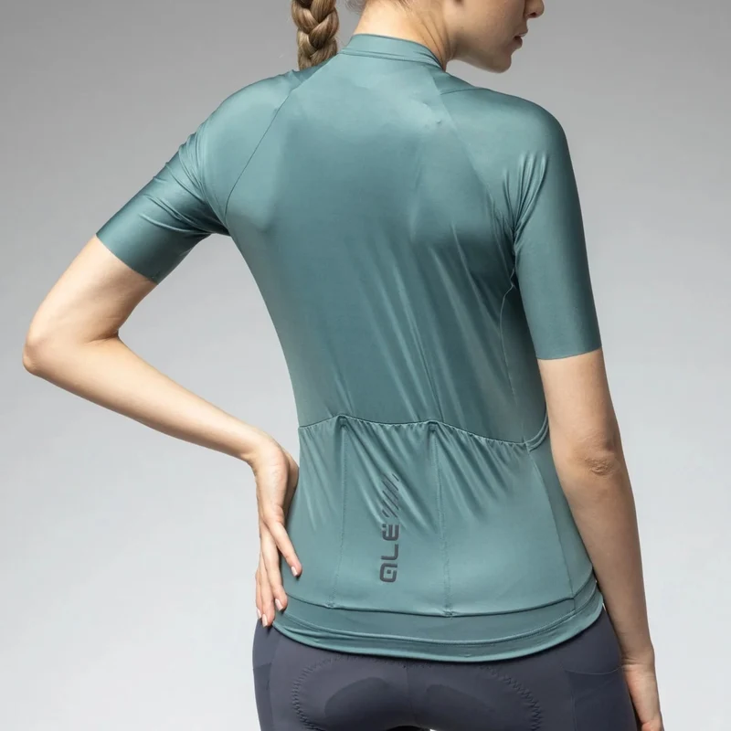 Maglia donna Ale Pragma Color Block Off Road - Verde chiaro