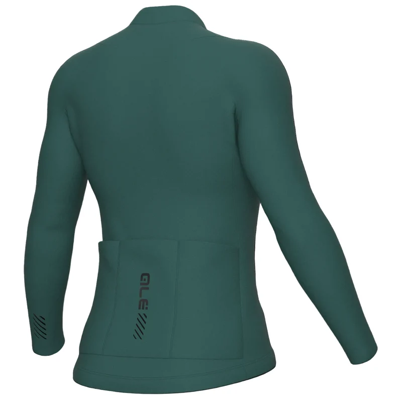 Maglia maniche lunghe donna Ale Pragma Color Block - Verde