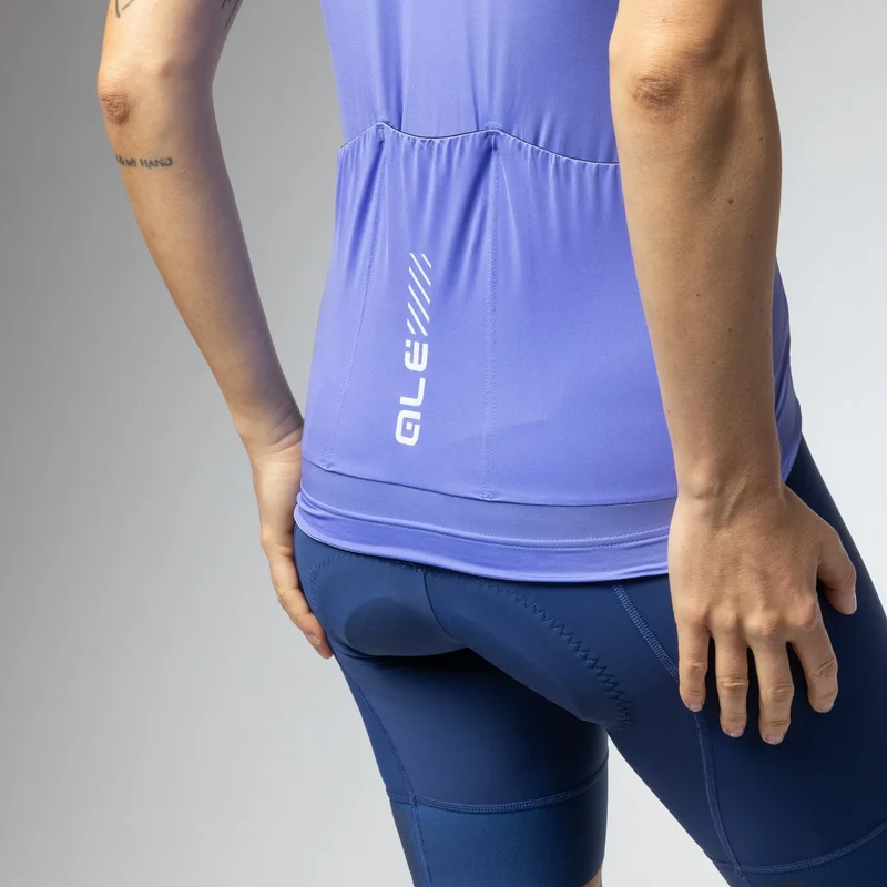 Maglia donna Ale Pragma Color Block - Azzurro
