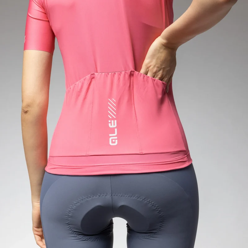 Maglia donna Ale Pragma Color Block - Rosa