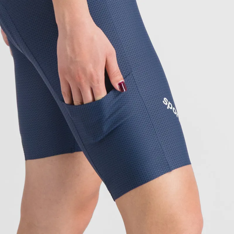 Salopette donna Sportful Hyperepic - Blu