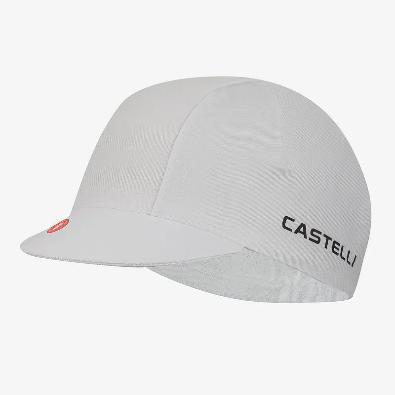 Cappellino Castelli Logo - Bianco