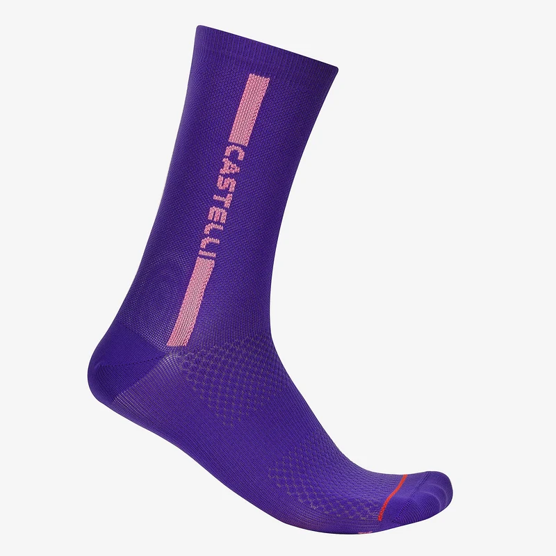 Calze Castelli Linea Logo 15 - Viola