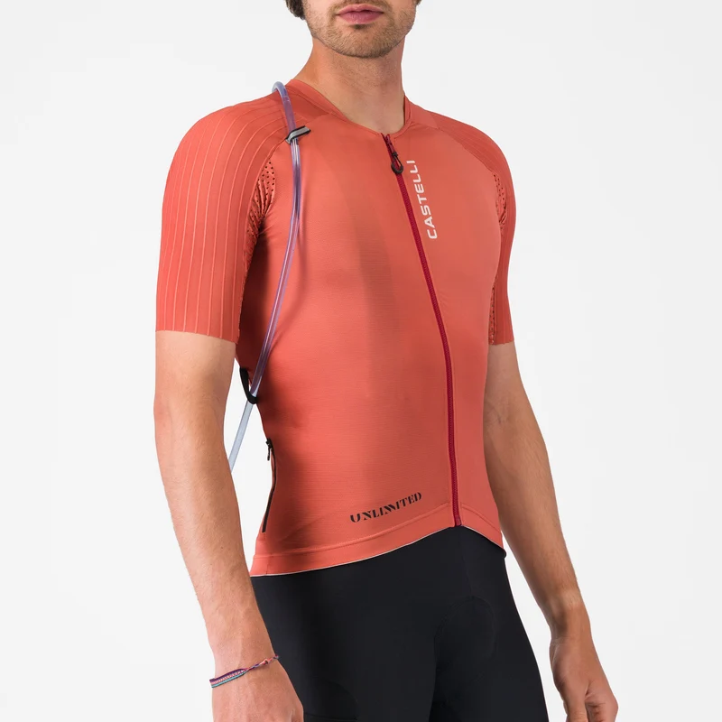 Maglia Castelli Unlimited Pro 2 - Arancio