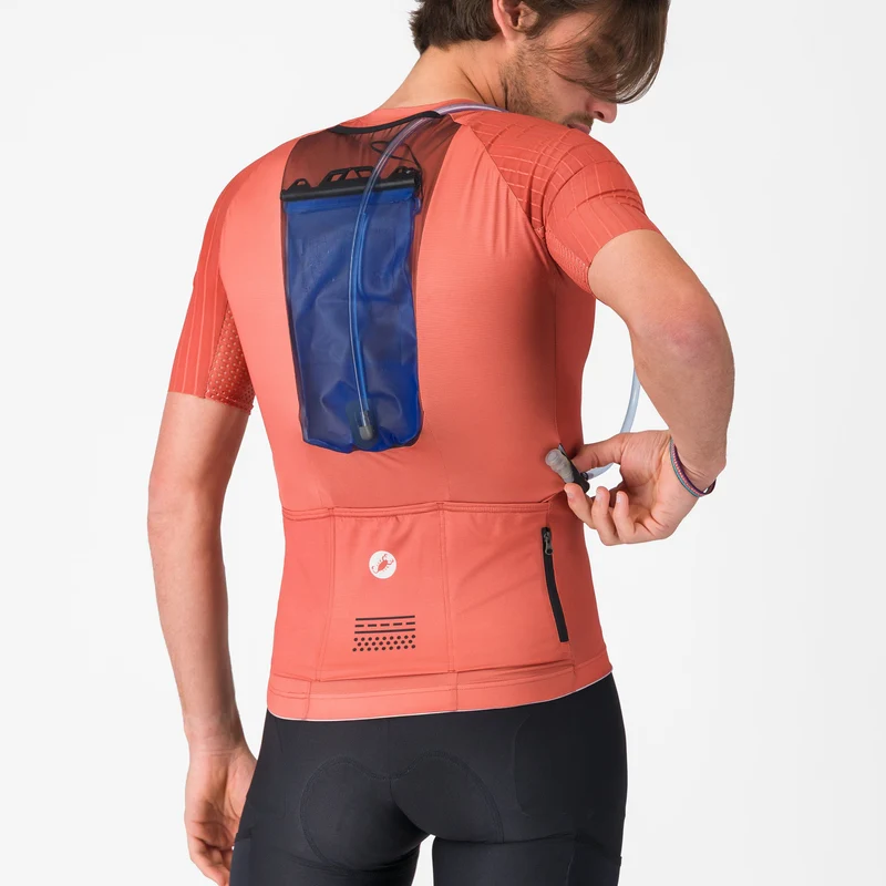 Maglia Castelli Unlimited Pro 2 - Arancio