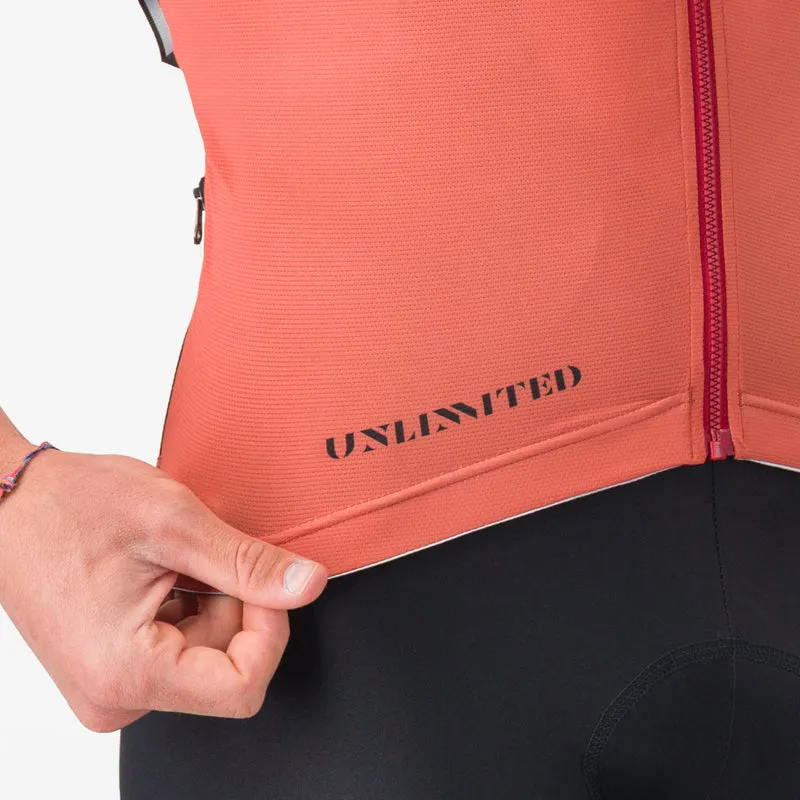 Maglia Castelli Unlimited Pro 2 - Arancio