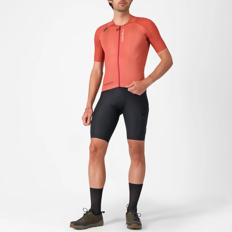 Maglia Castelli Unlimited Pro 2 - Arancio