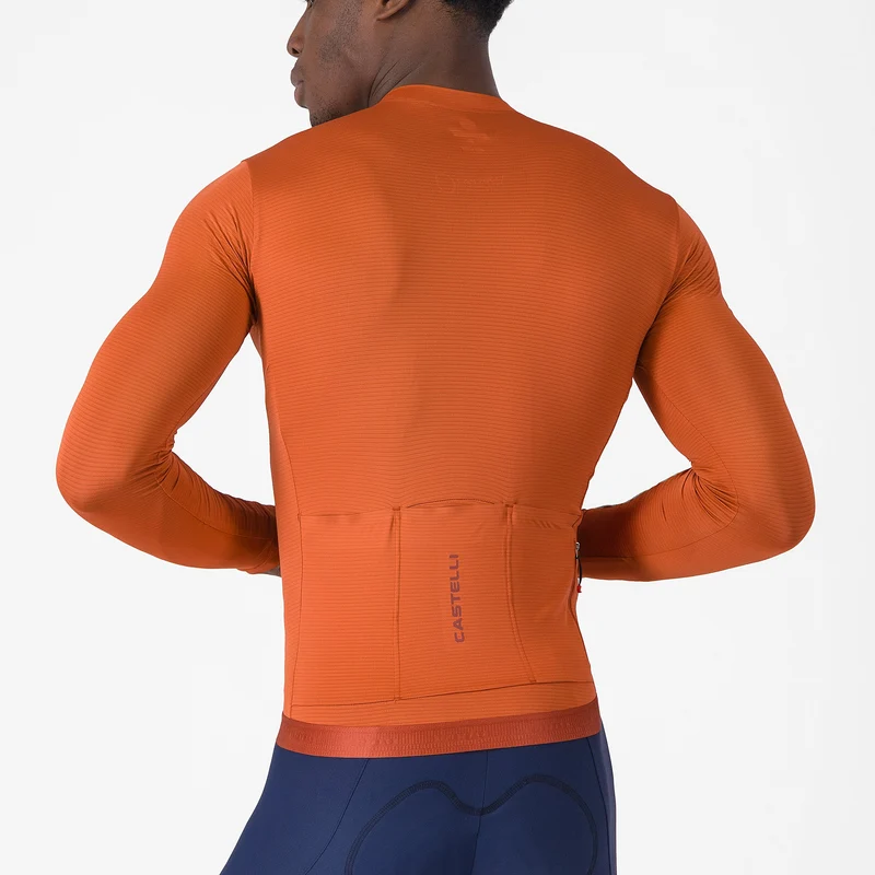 Maglia maniche lunghe Castelli Espresso 2 - Arancio