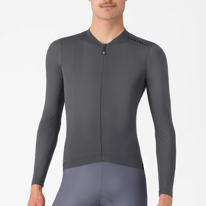 Maglia maniche lunghe Castelli Espresso 2 - Grigio