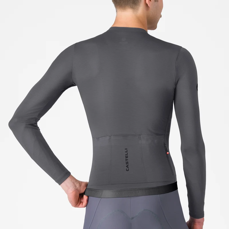 Maglia maniche lunghe Castelli Espresso 2 - Grigio