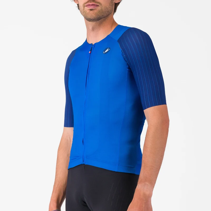 Maglia Castelli Aero Race 8S - Azzurro