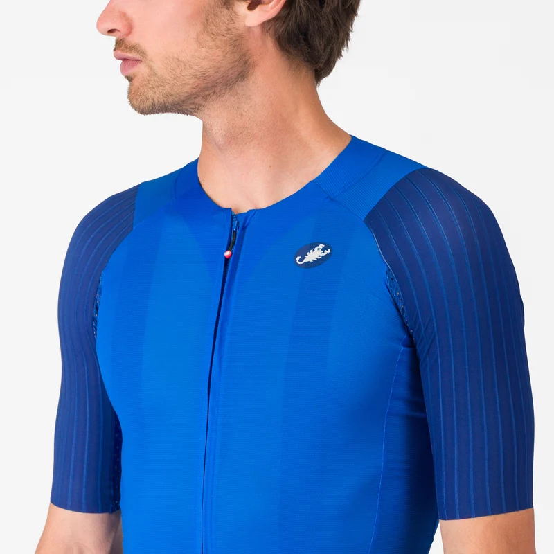 Maglia Castelli Aero Race 8S - Azzurro