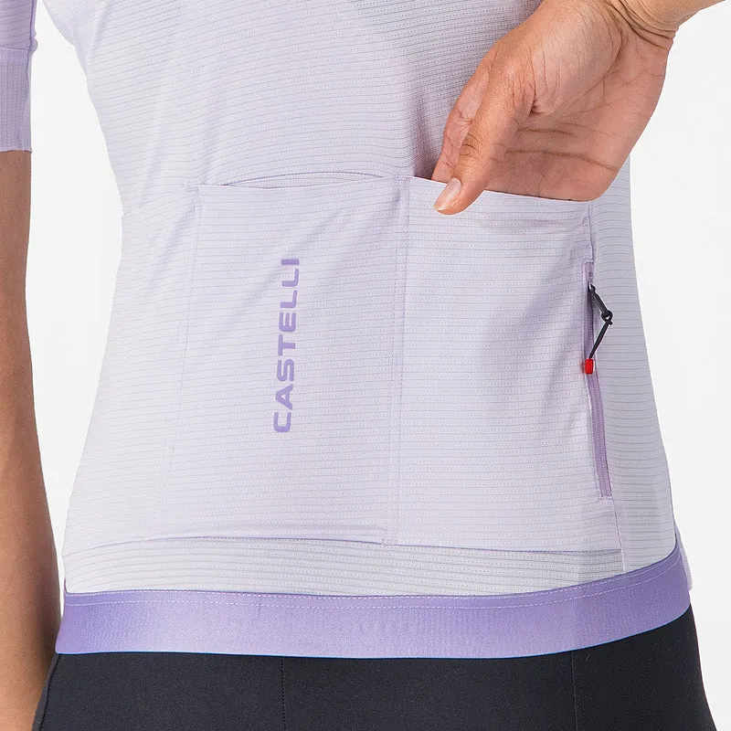 Maglia donna Castelli Espresso 2 - Lilla