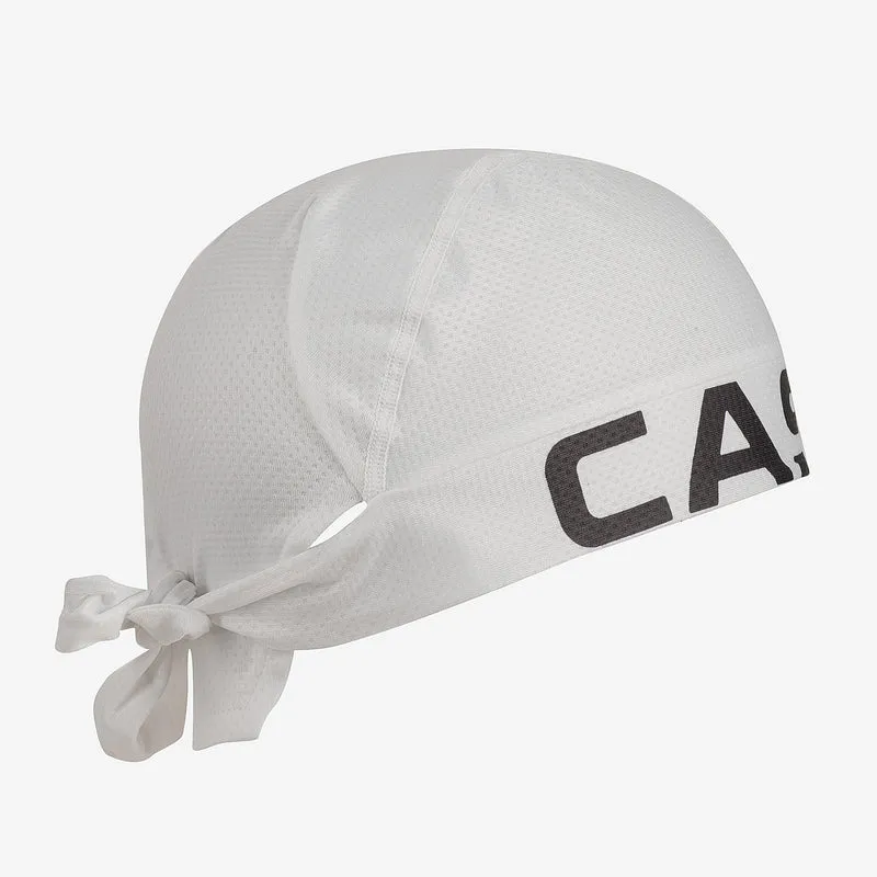 Bandana Castelli Logo - Bianco